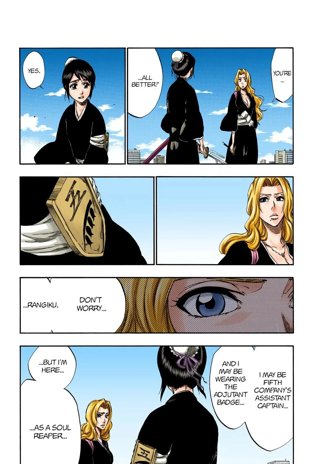 Bleach Colored Manga, chapter 334, page 17