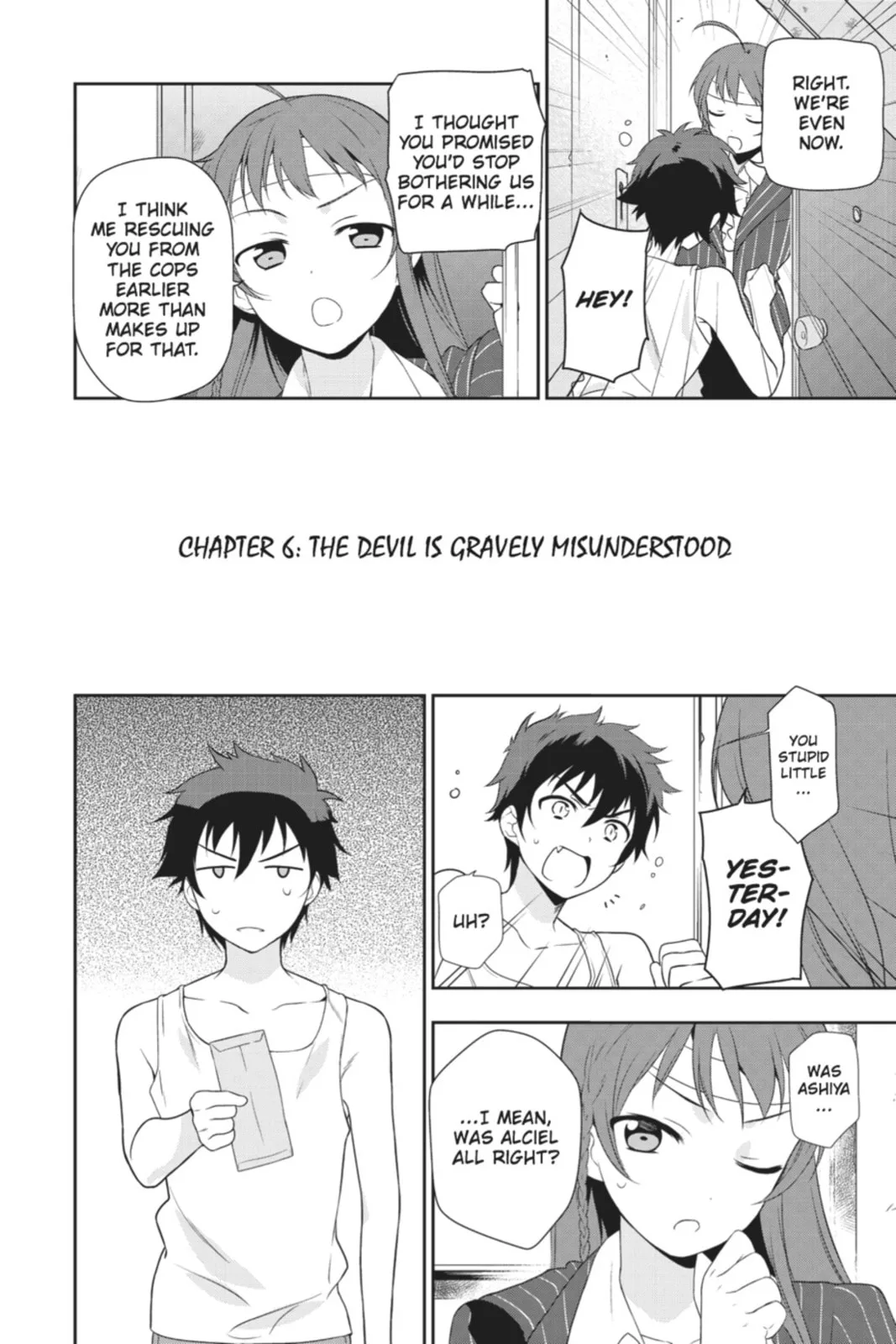 The Devil is a Part-Timer!, chapter 6, page 2