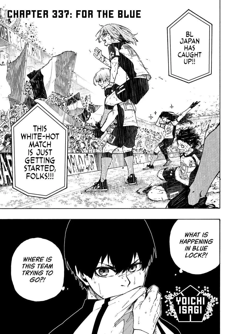 B Lock Manga, chapter 337, page 1