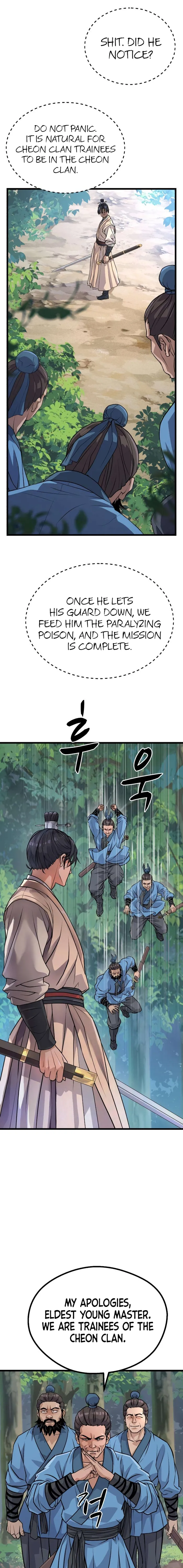 Becoming the Cheon Clan’s Mad Dog, chapter 10, page 1
