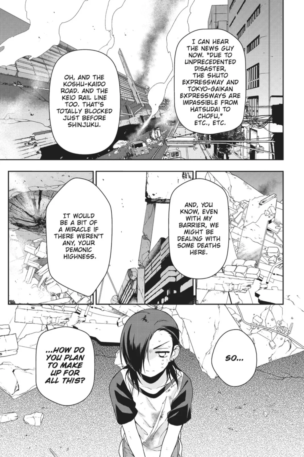 The Devil is a Part-Timer!, chapter 11, page 1