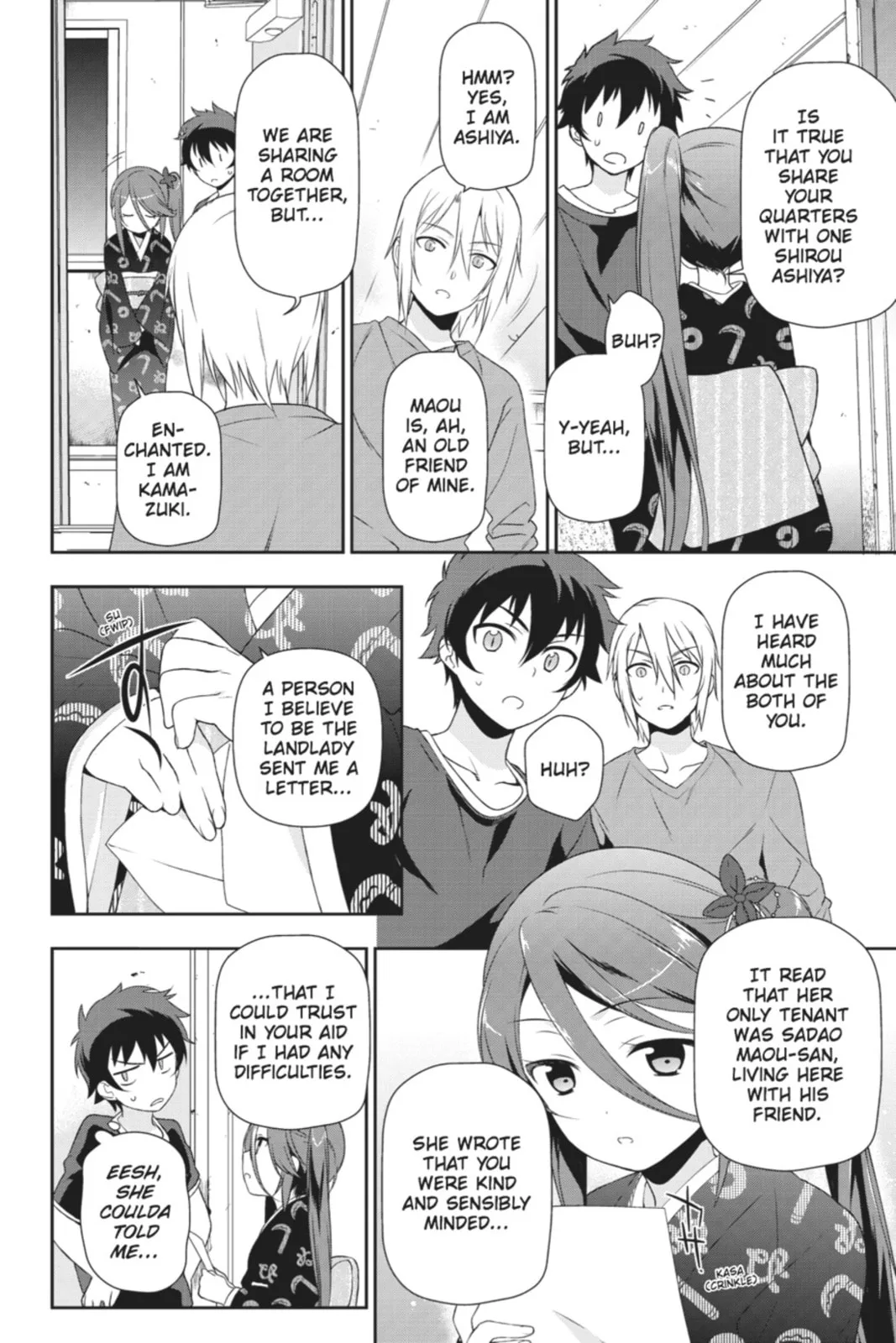 The Devil is a Part-Timer!, chapter 12, page 36