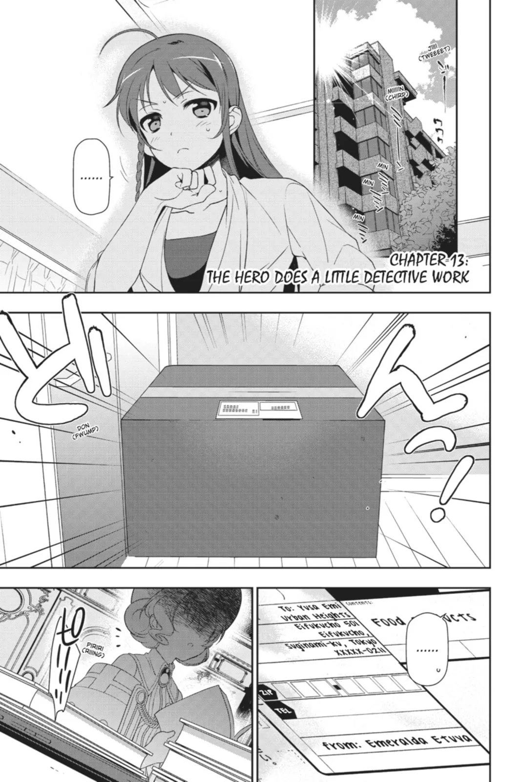 The Devil is a Part-Timer!, chapter 13, page 1