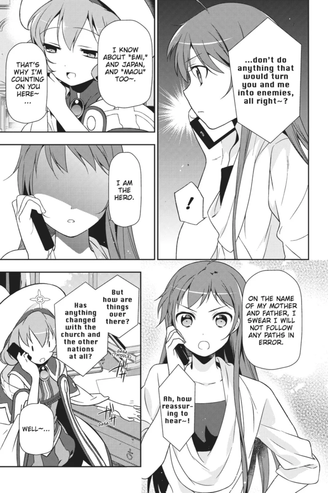 The Devil is a Part-Timer!, chapter 13, page 7