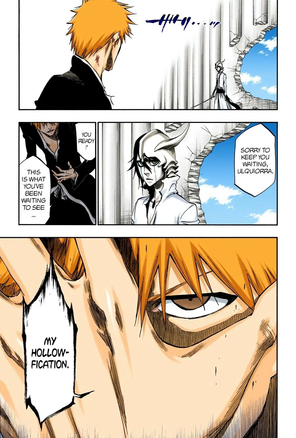 Bleach Colored Manga, chapter 344, page 17