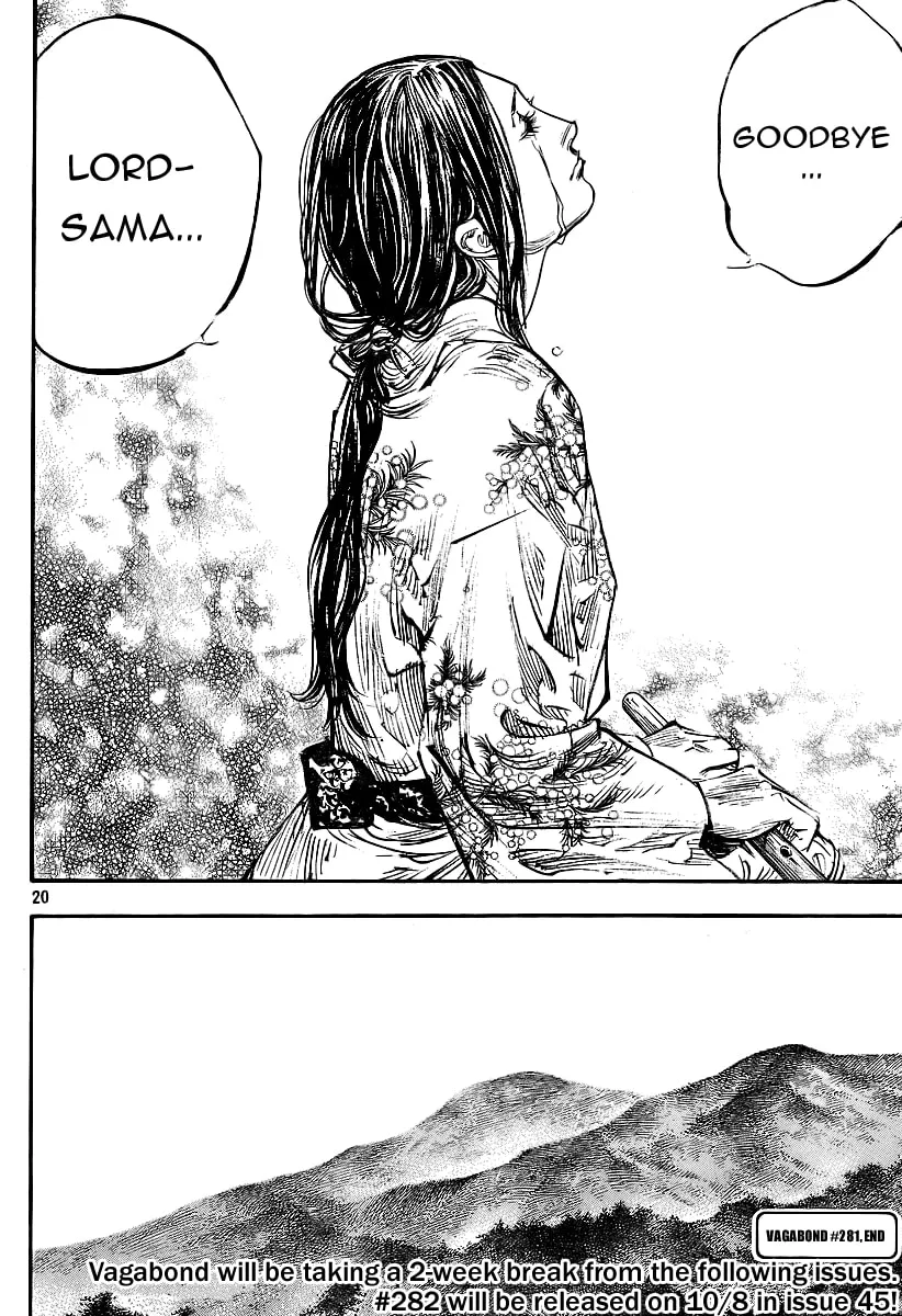 Vagabond Manga, chapter 281, page 18