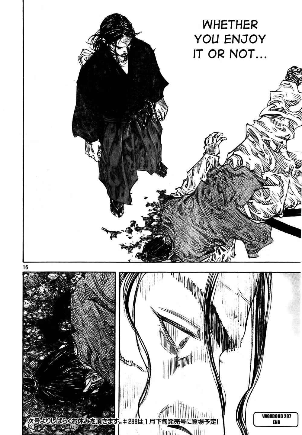 Vagabond Manga, chapter 287, page 16