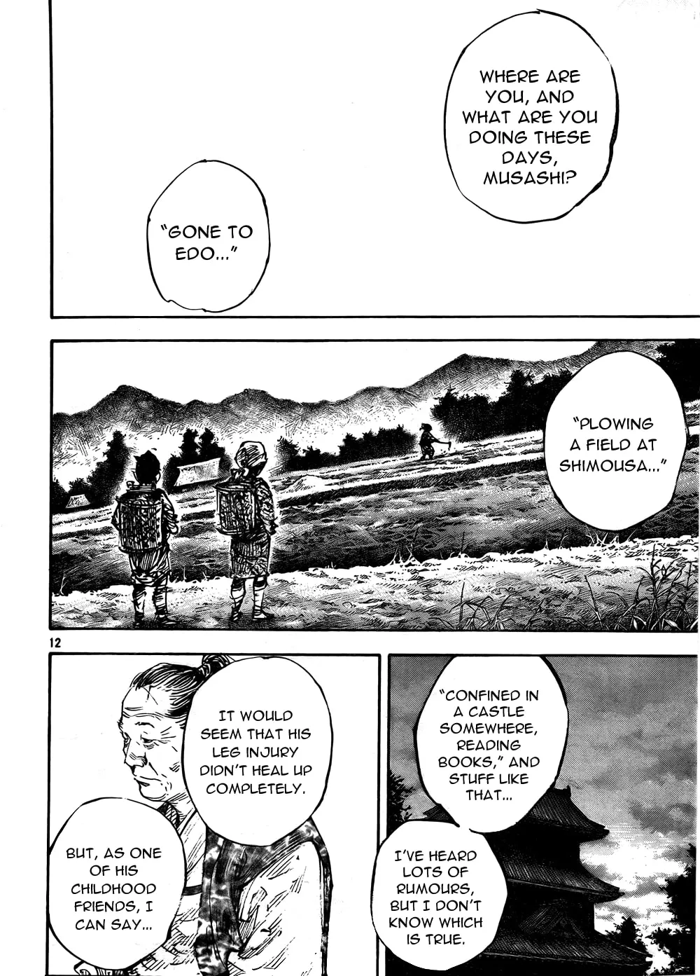 Vagabond Manga, chapter 288, page 12
