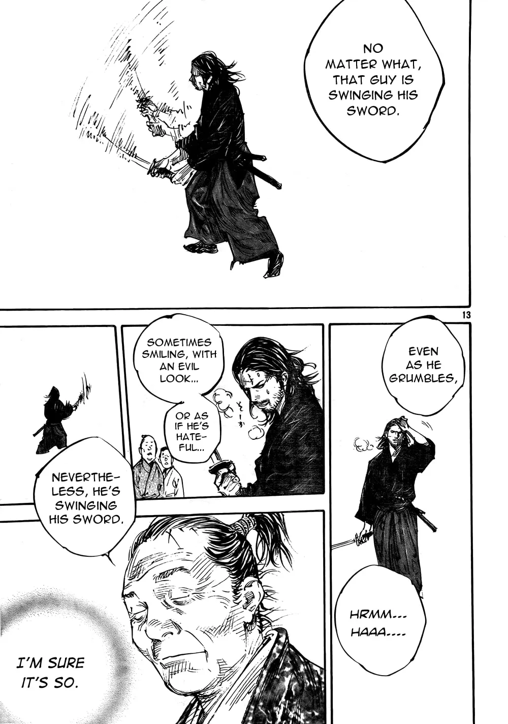 Vagabond Manga, chapter 288, page 13