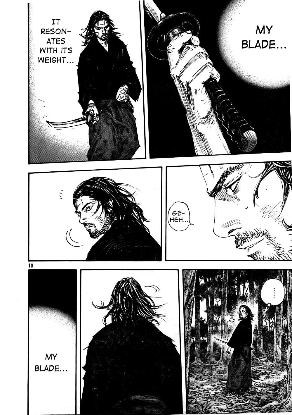 Vagabond Manga, chapter 289, page 10