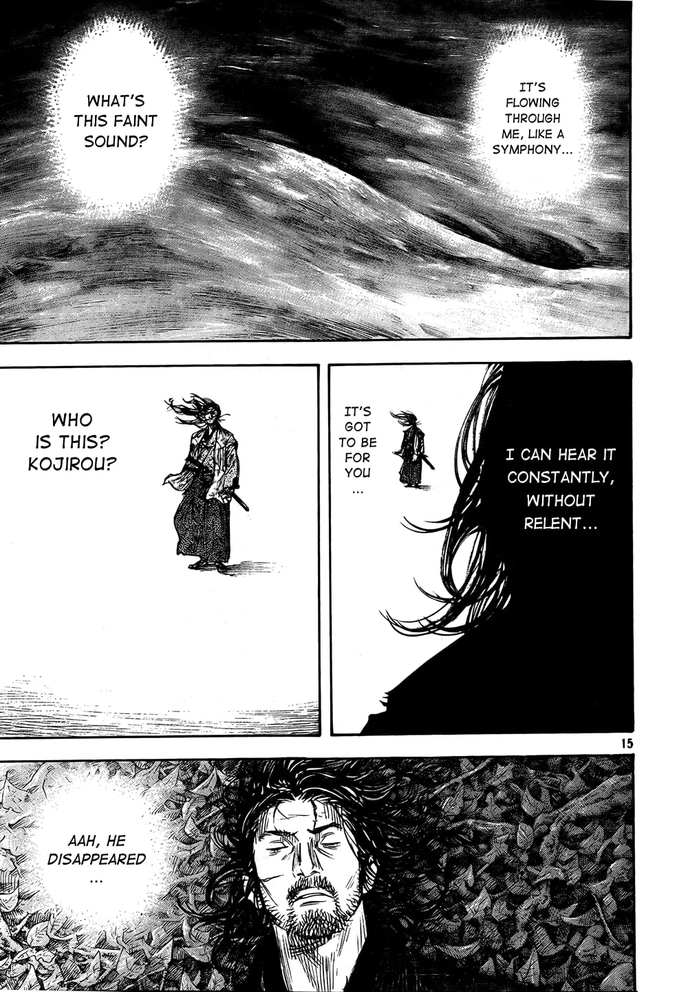 Vagabond Manga, chapter 289, page 15