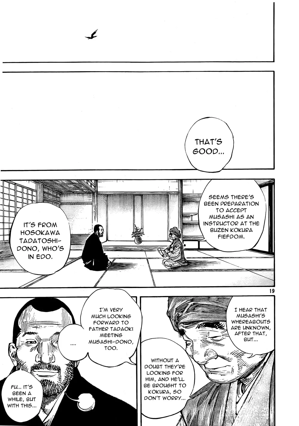 Vagabond Manga, chapter 289, page 19