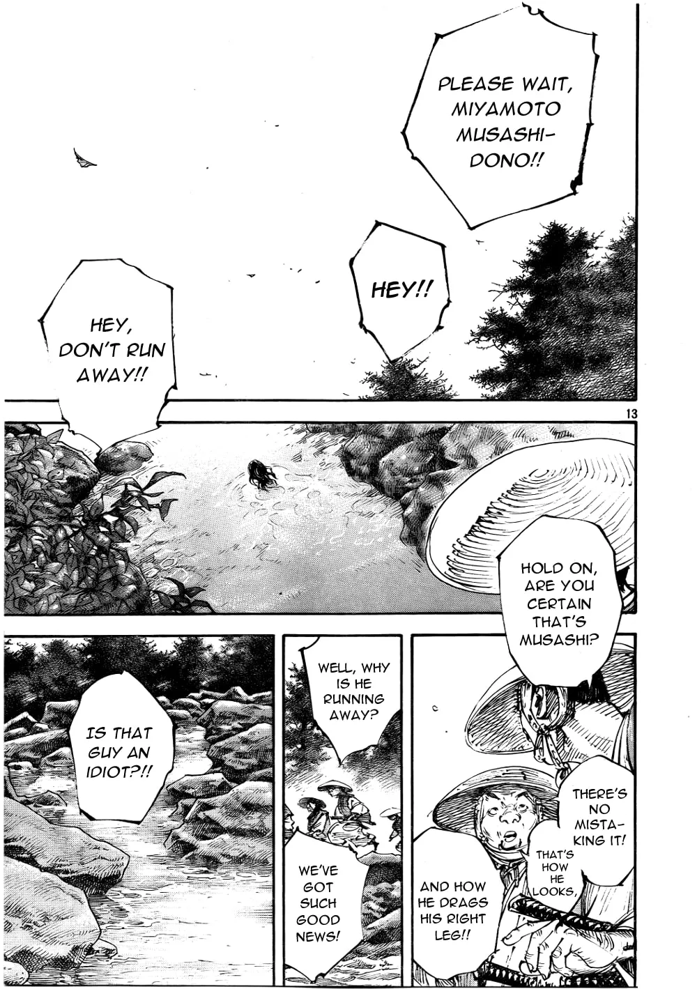 Vagabond Manga, chapter 290, page 13
