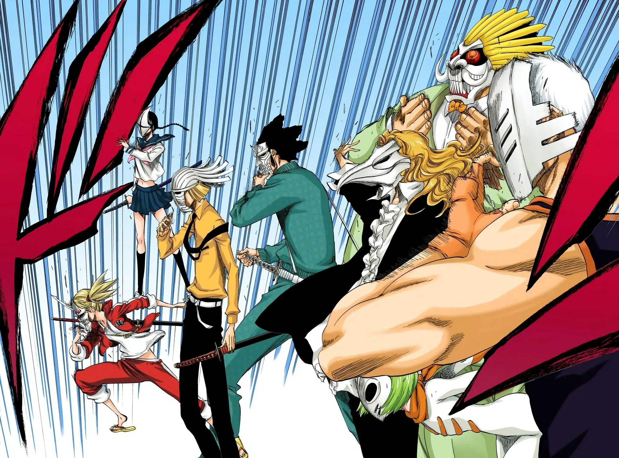 Bleach Colored Manga, chapter 365, page 33