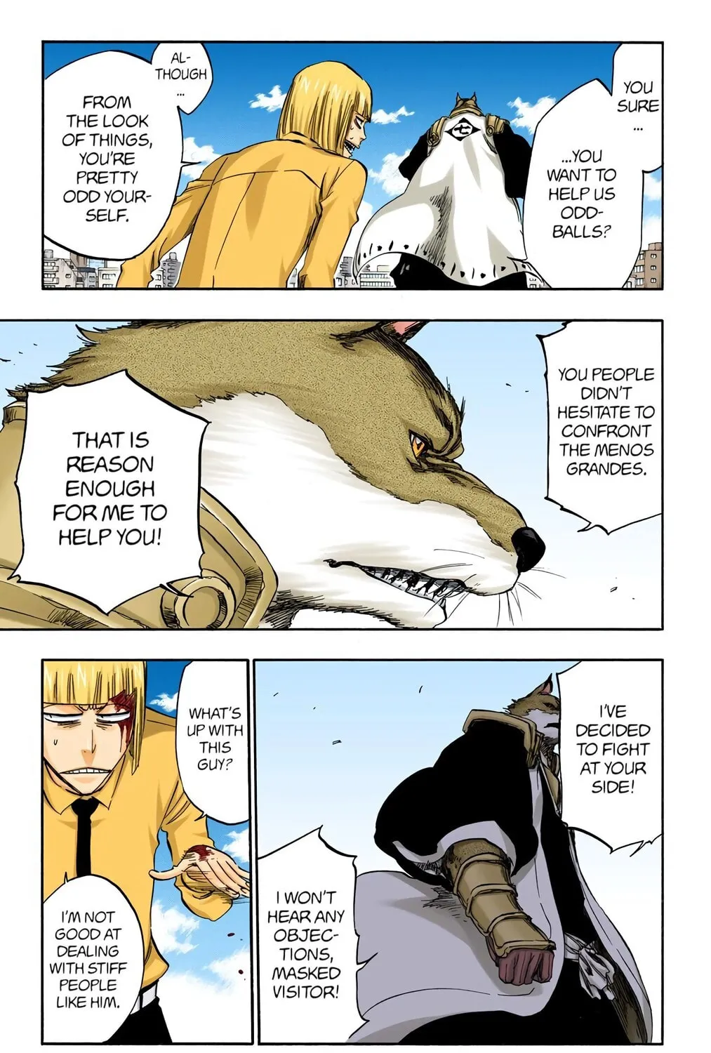 Bleach Colored Manga, chapter 367, page 9