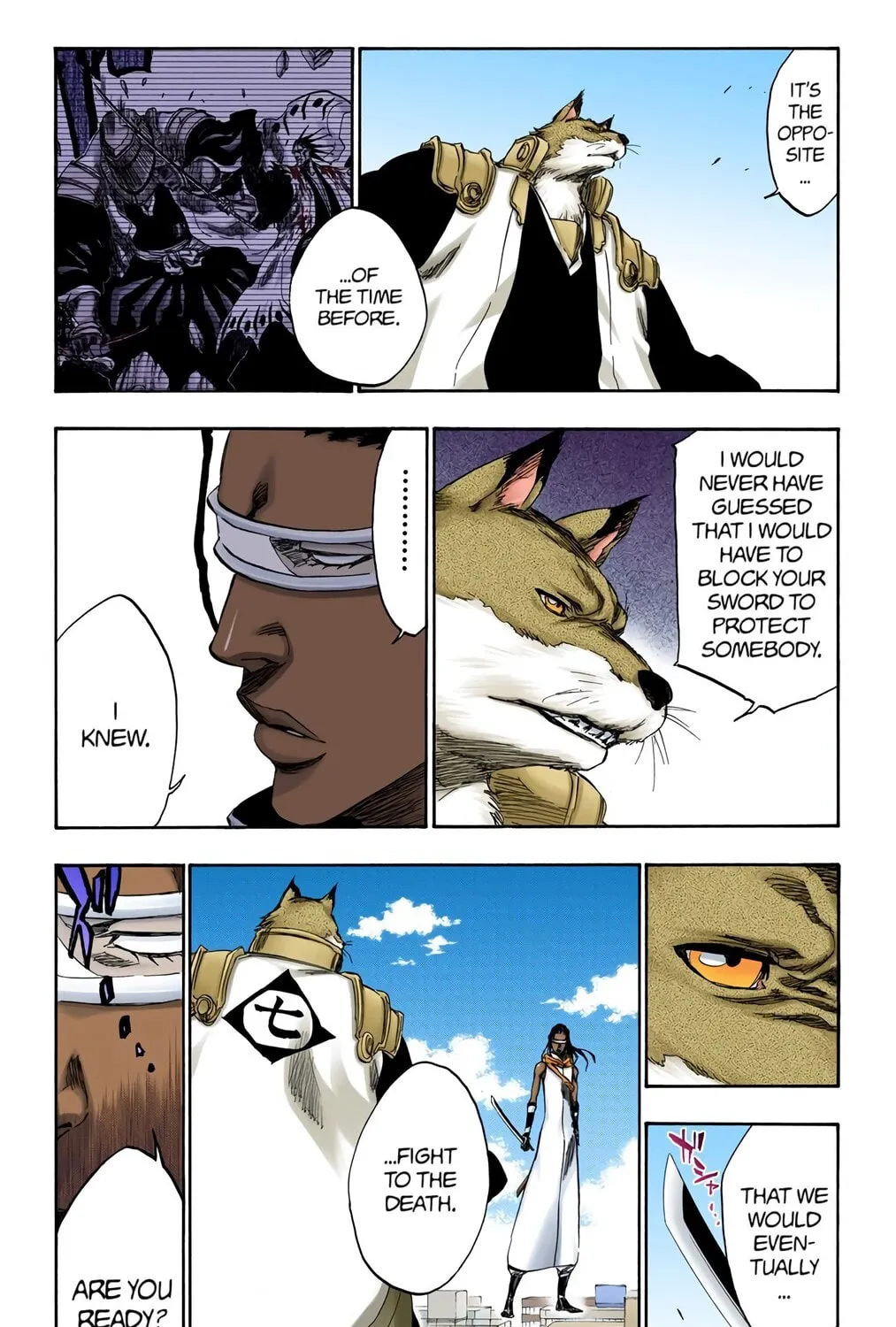 Bleach Colored Manga, chapter 367, page 33