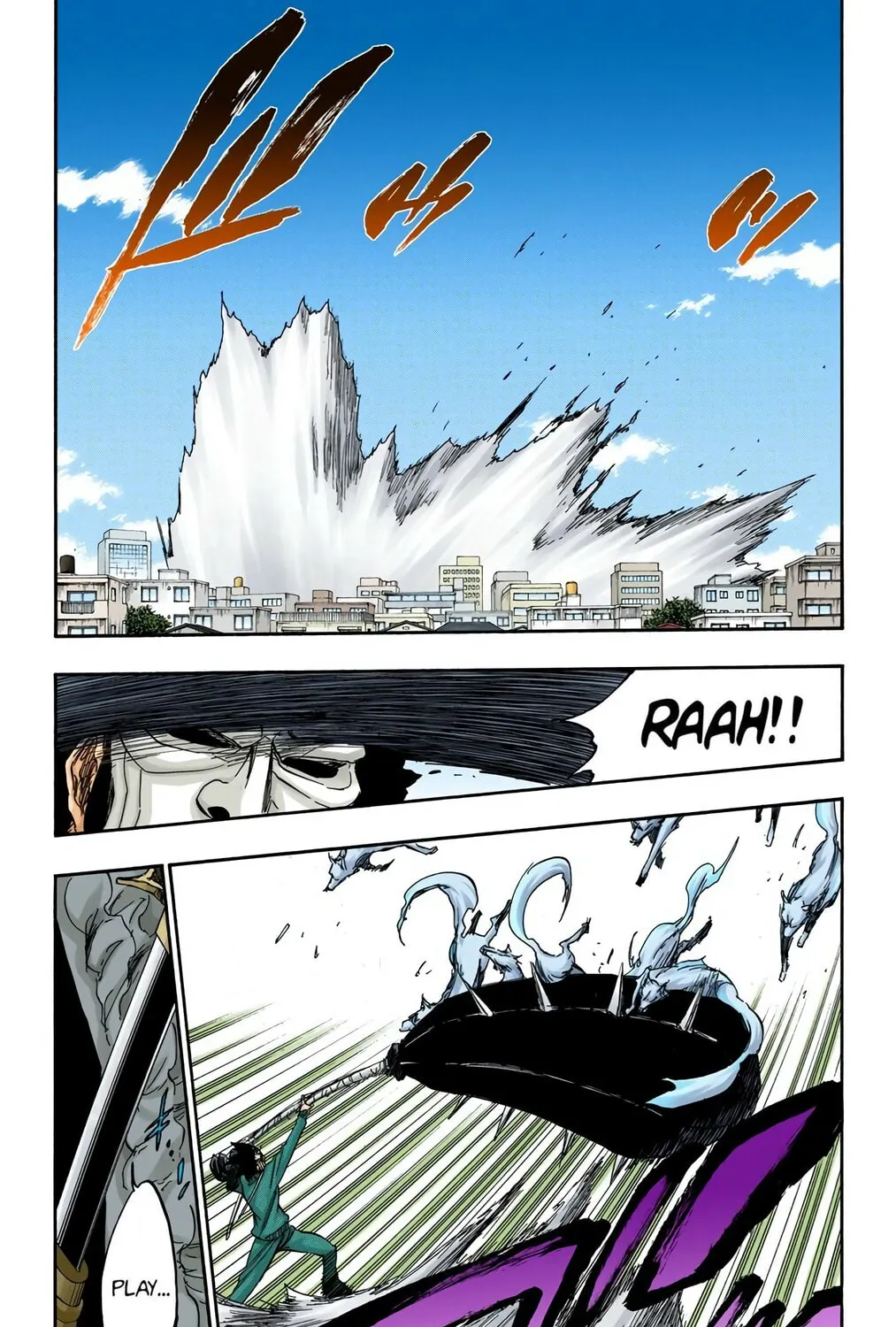 Bleach Colored Manga, chapter 373, page 9