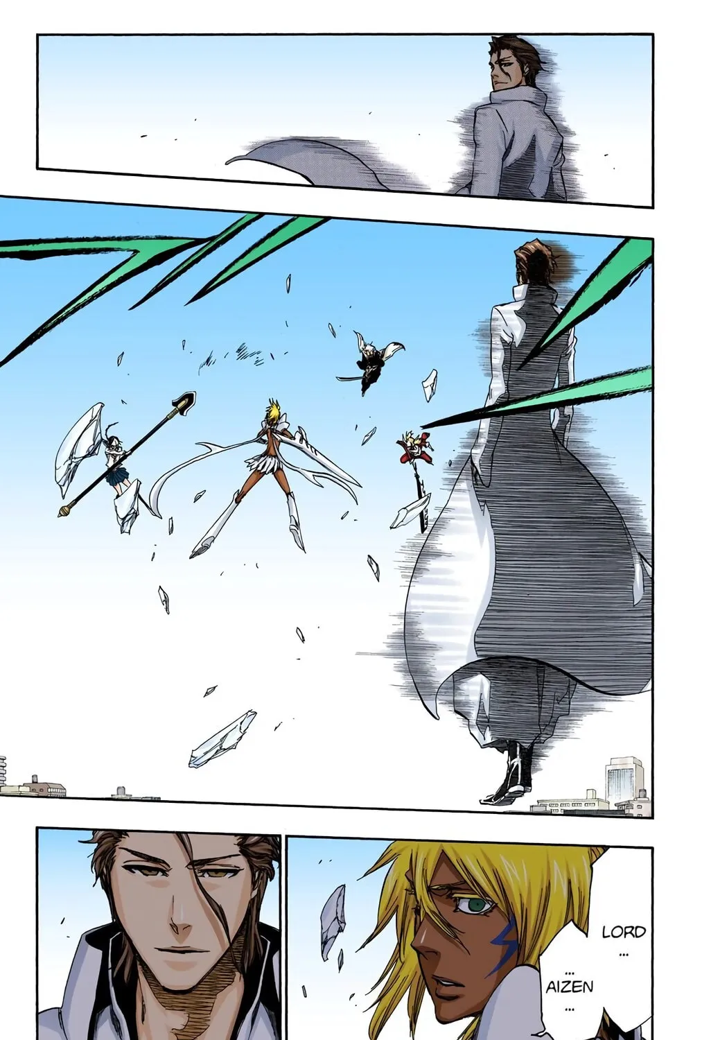 Bleach Colored Manga, chapter 375, page 33