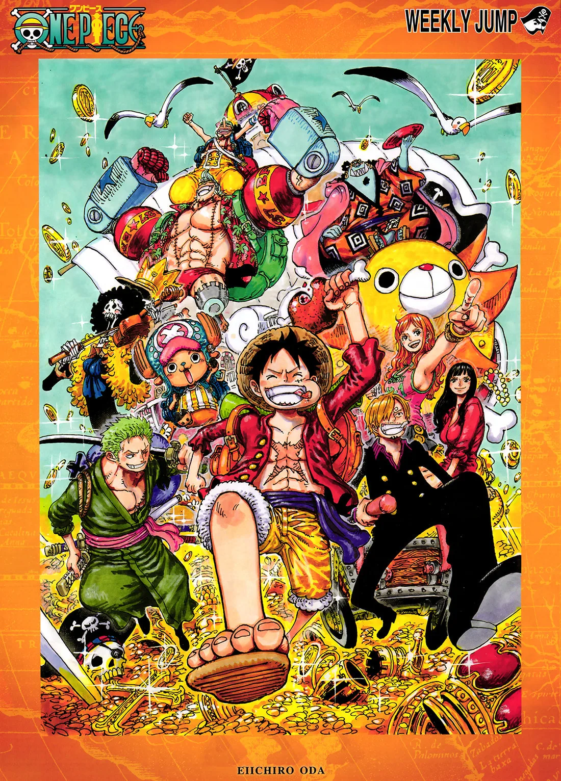 One Piece Manga, chapter 1176, page 1