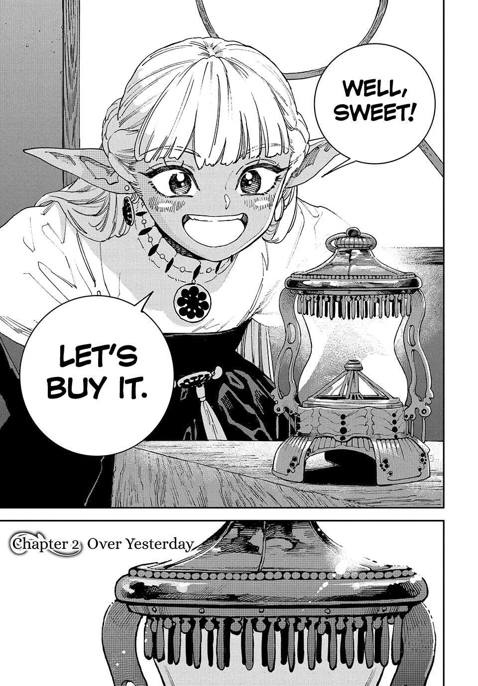 The Journey of a Dark Elf with Fading Powers, chapter 2, page 3