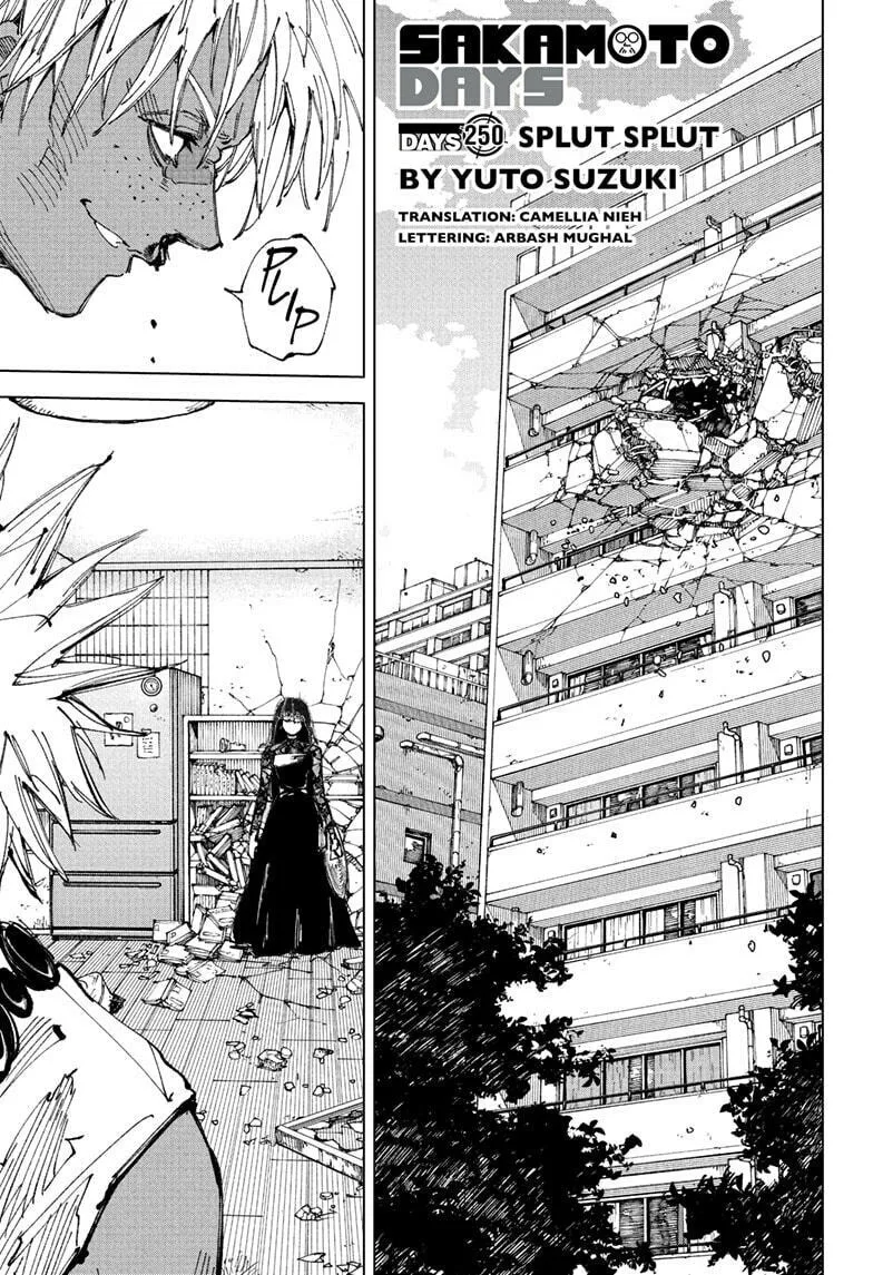 Sakamoto Days Manga Online, chapter 250, page 1