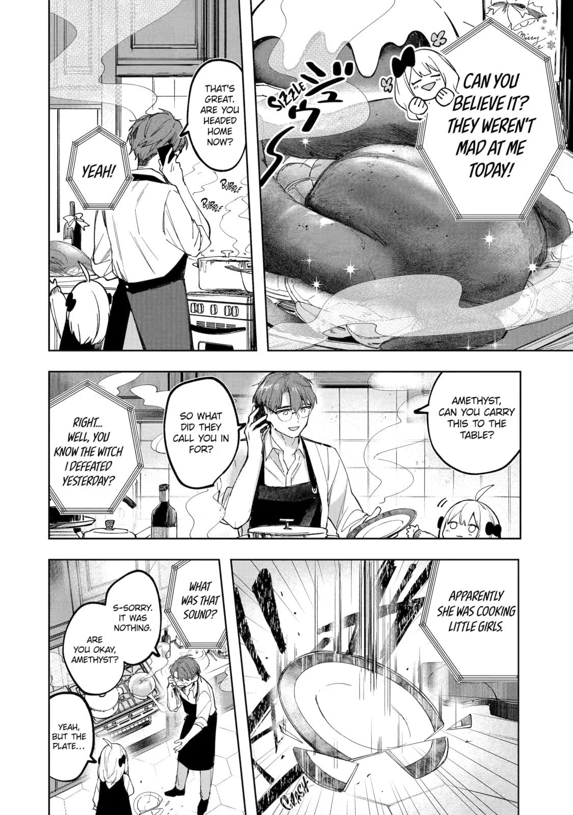 Ruby on the Cake: Hitokui Majo no Bansankai, chapter 1, page 24