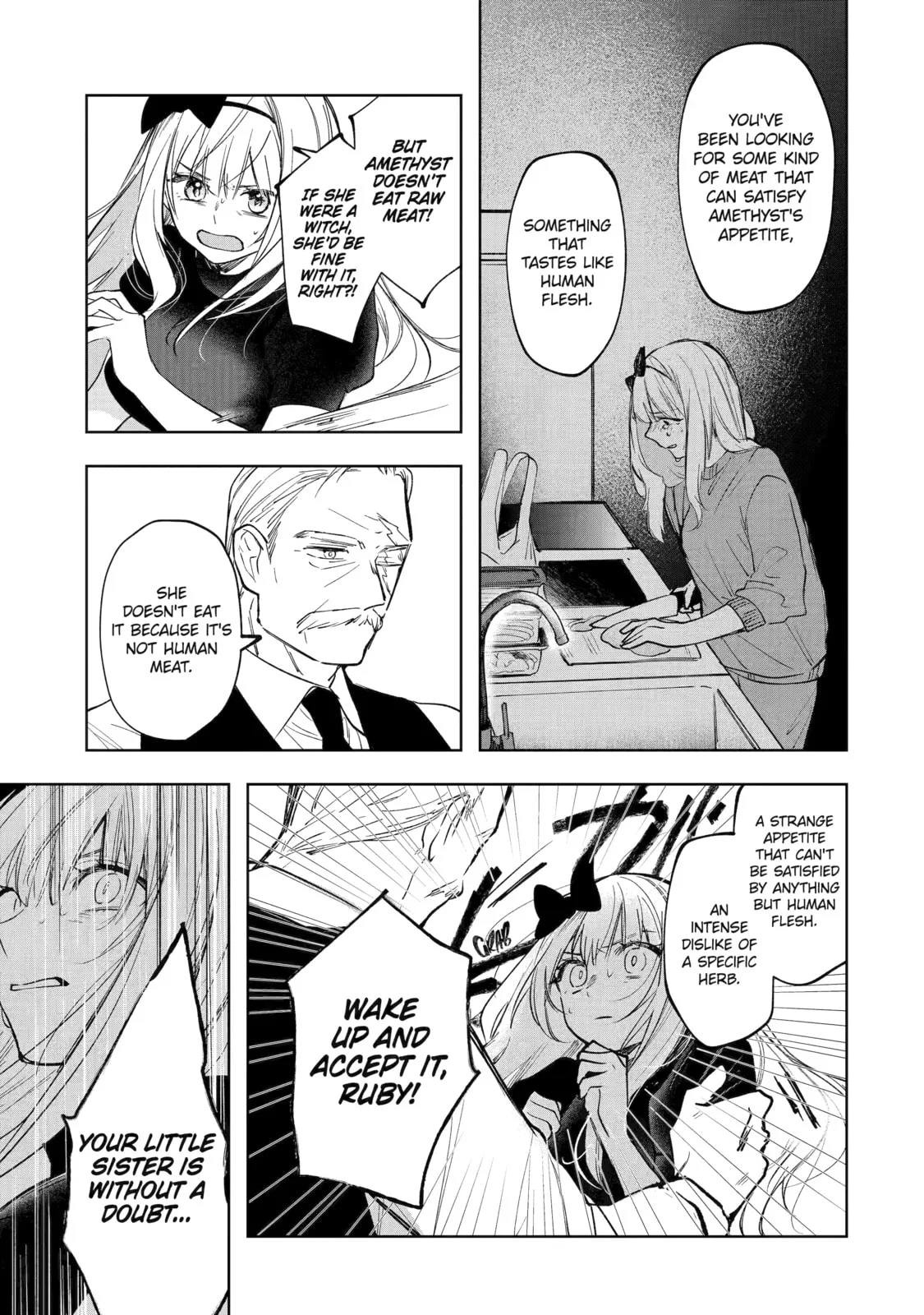 Ruby on the Cake: Hitokui Majo no Bansankai, chapter 2, page 13