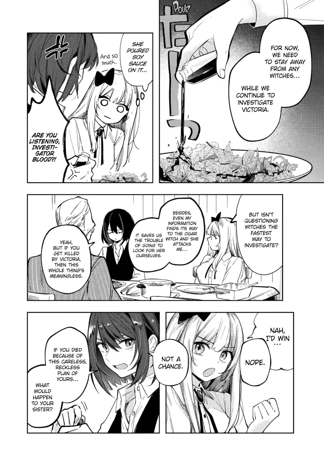 Ruby on the Cake: Hitokui Majo no Bansankai, chapter 3, page 16