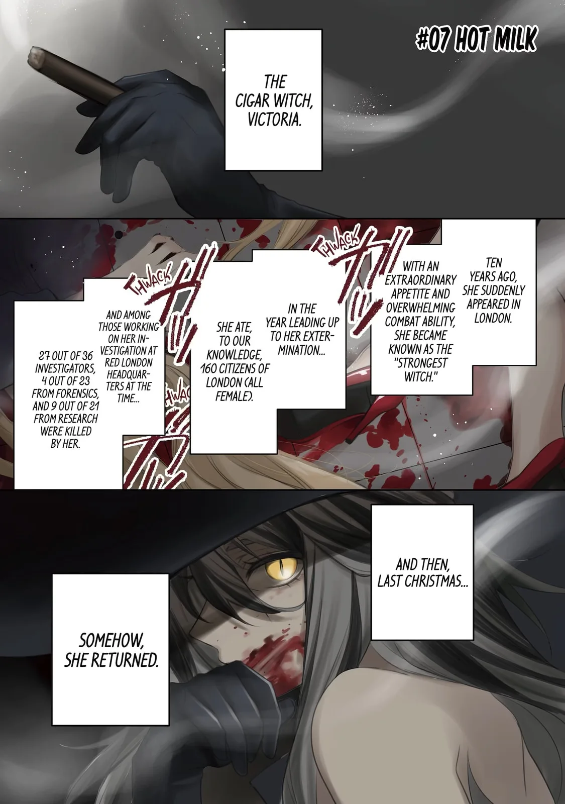 Ruby on the Cake: Hitokui Majo no Bansankai, chapter 7, page 1