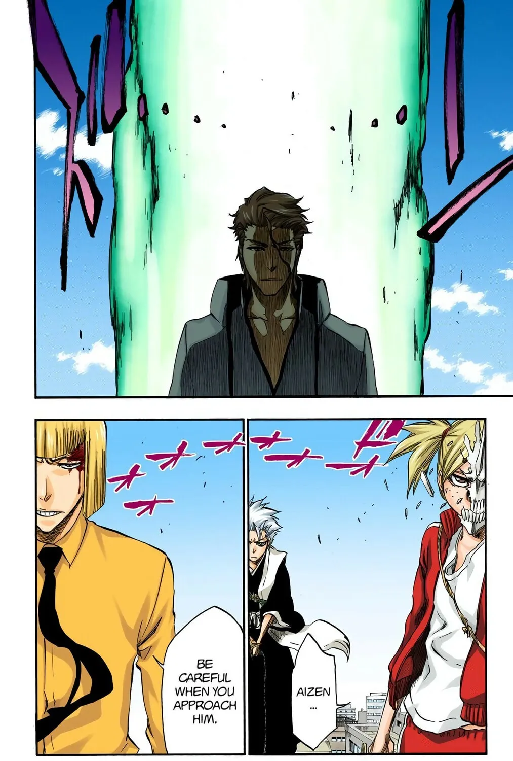 Bleach Colored Manga, chapter 377, page 9