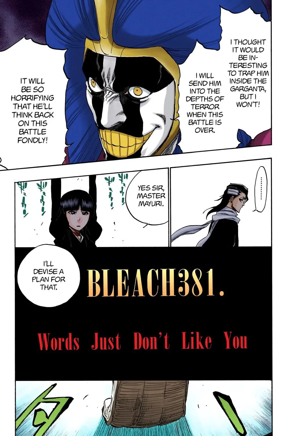Bleach Colored Manga, chapter 381, page 9