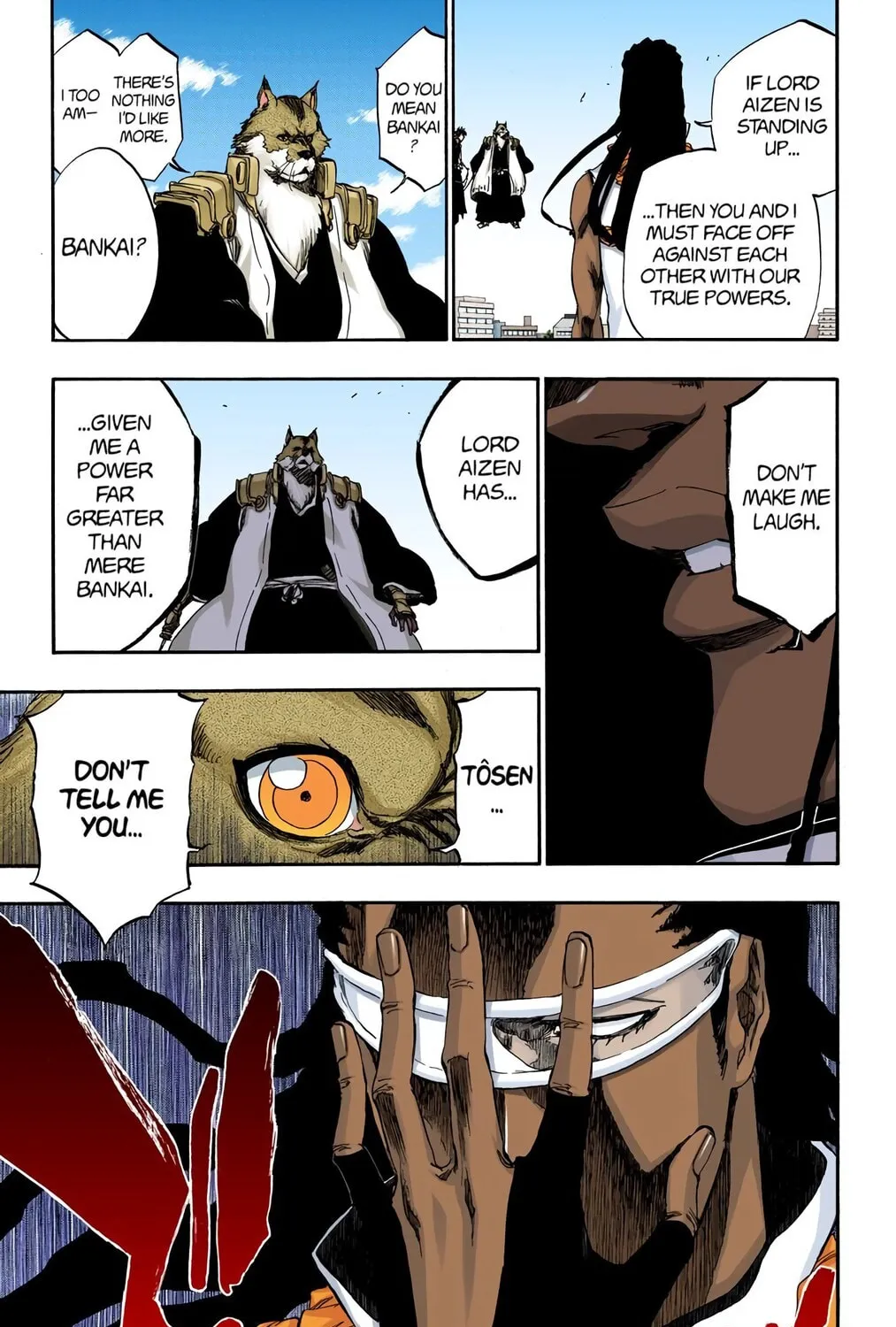 Bleach Colored Manga, chapter 383, page 33