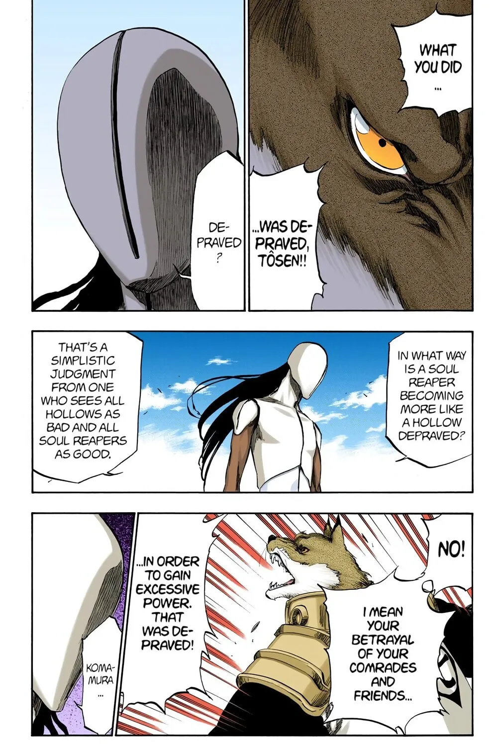 Bleach Colored Manga, chapter 384, page 21