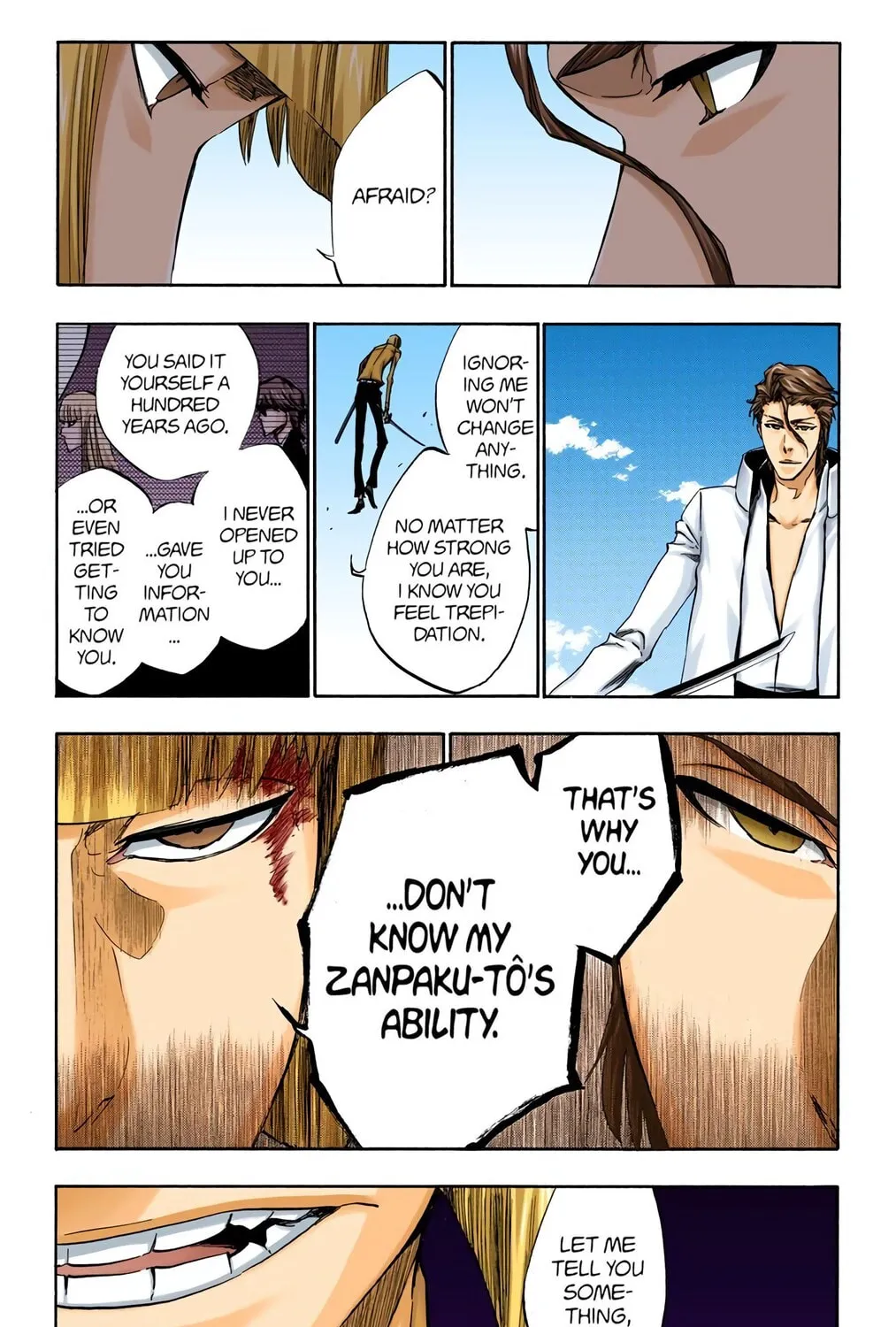 Bleach Colored Manga, chapter 385, page 9