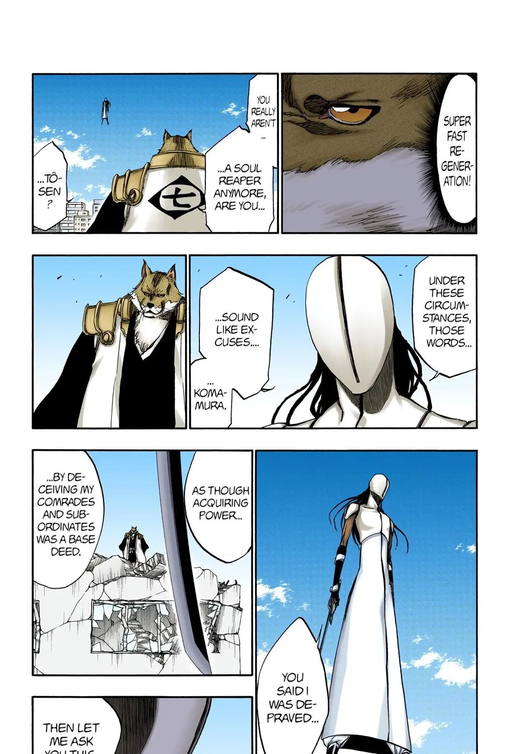 Bleach Colored Manga, chapter 385, page 21