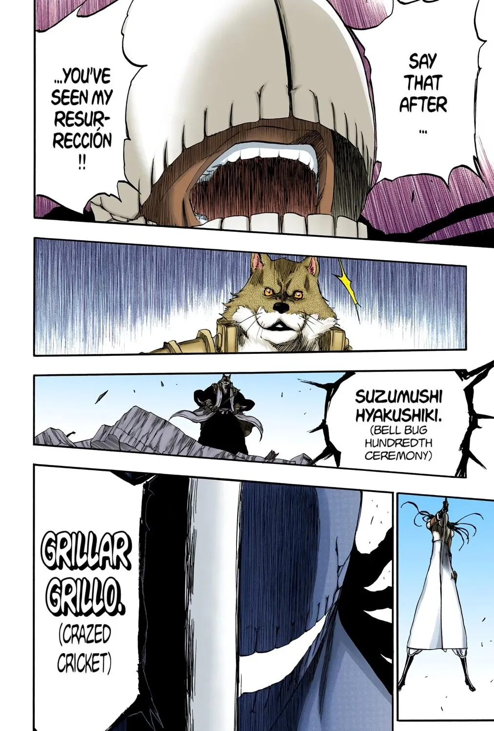 Bleach Colored Manga, chapter 385, page 35