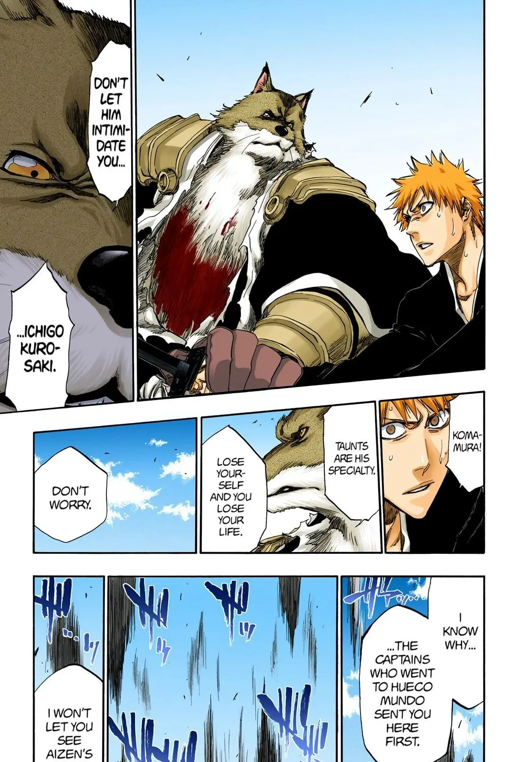Bleach Colored Manga, chapter 388, page 33