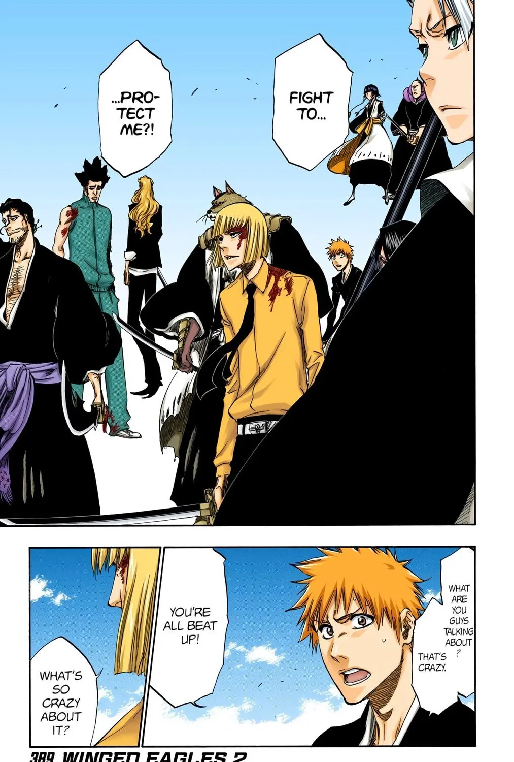 Bleach Colored Manga, chapter 389, page 1