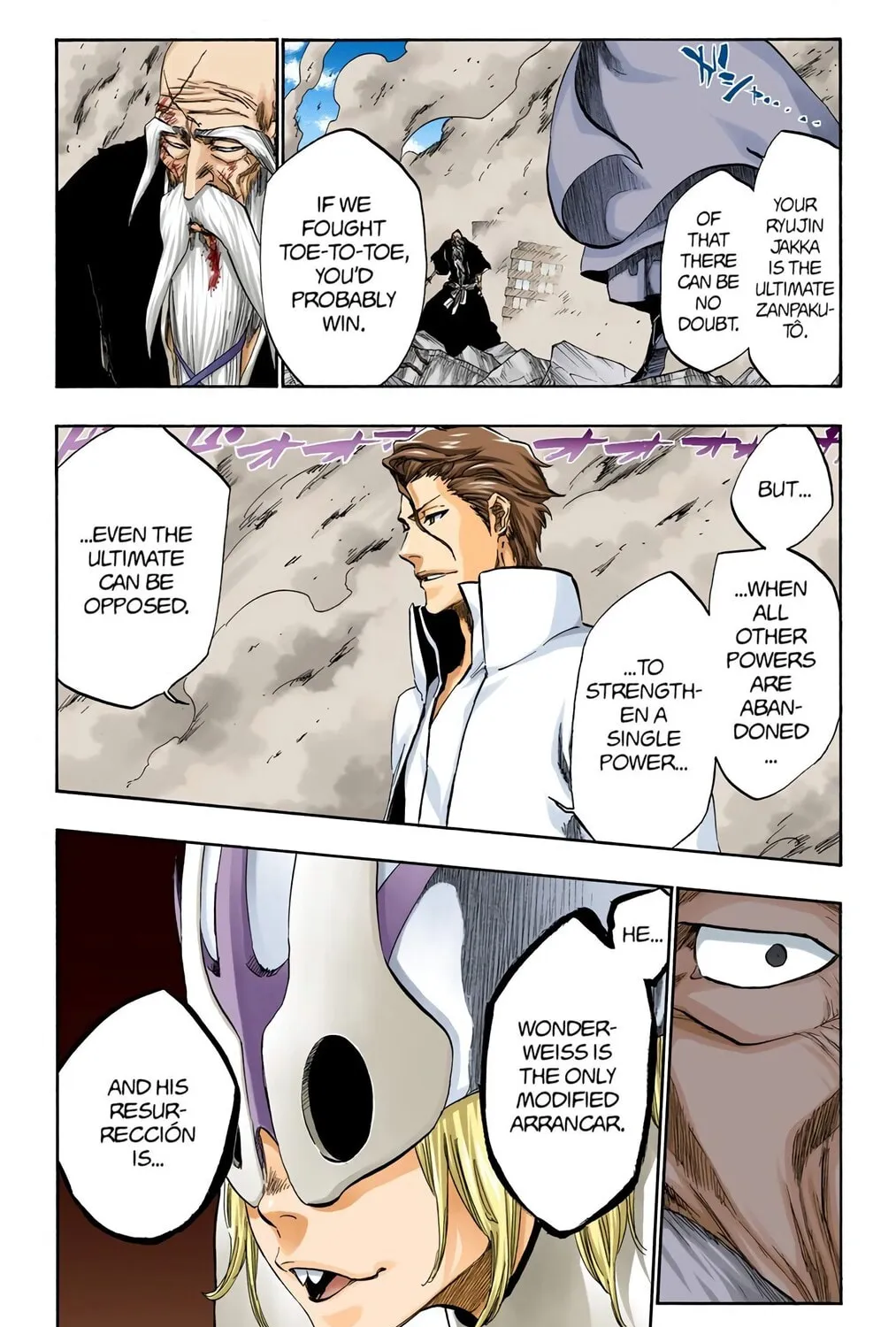 Bleach Colored Manga, chapter 393, page 33