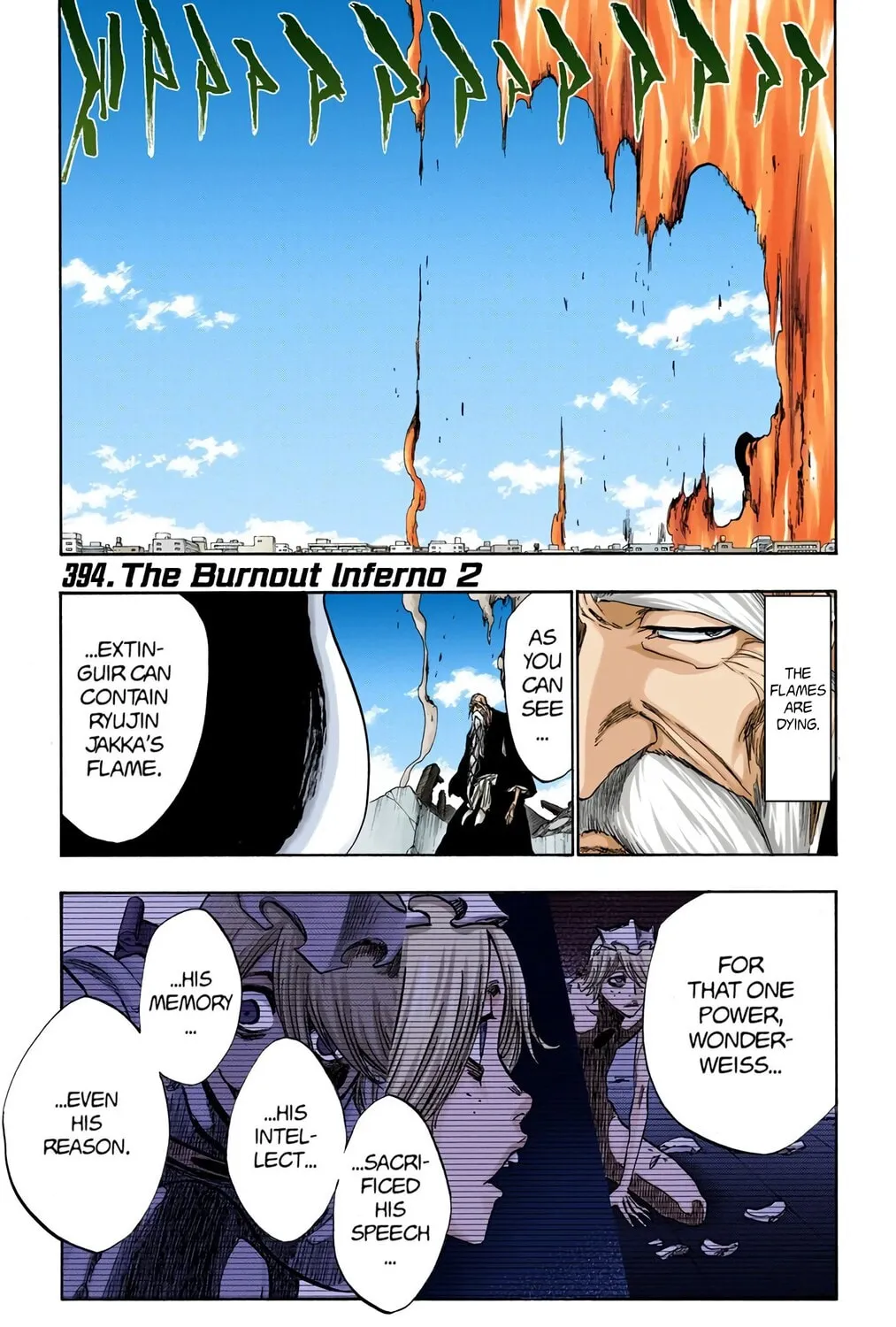 Bleach Colored Manga, chapter 394, page 1