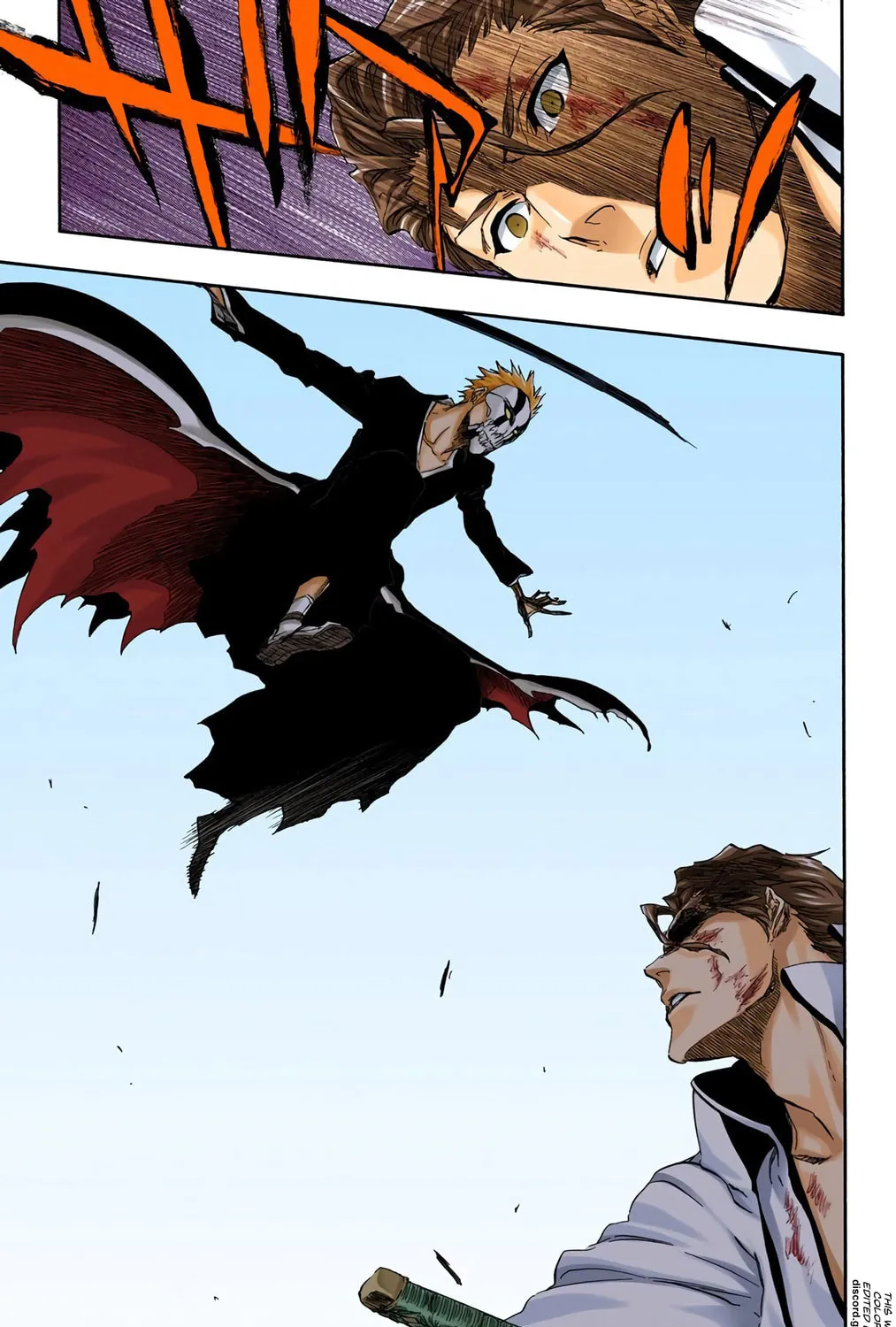 Bleach Colored Manga, chapter 395, page 35
