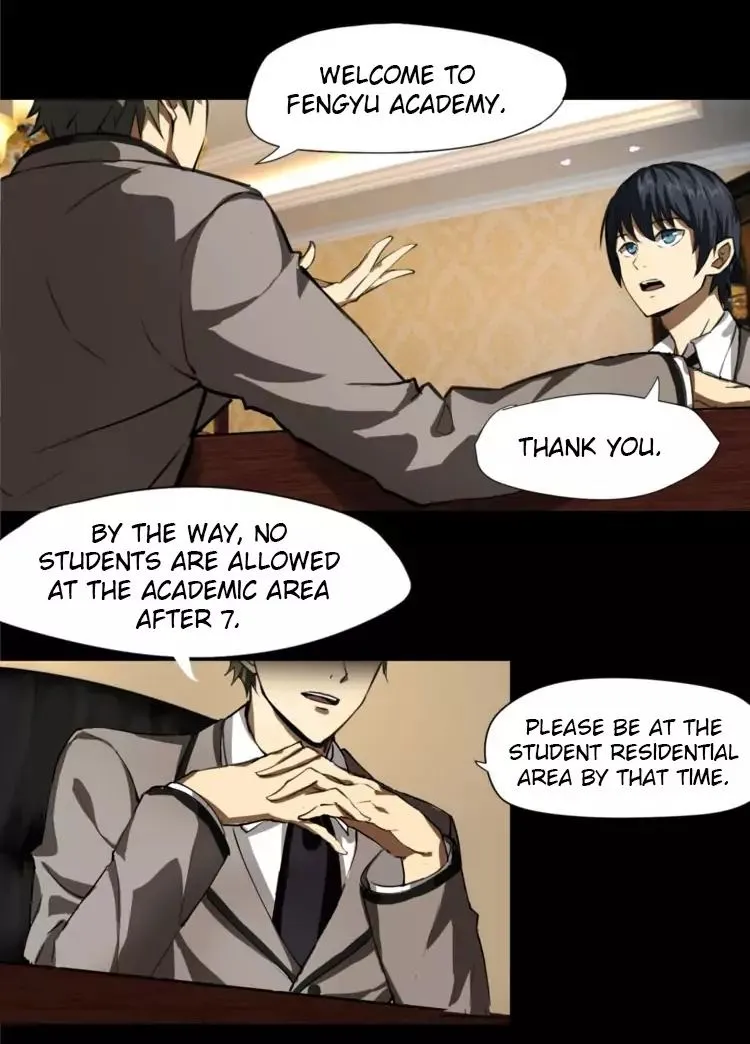 The Magic Academy and the Transfer Student, chapter 1, page 9