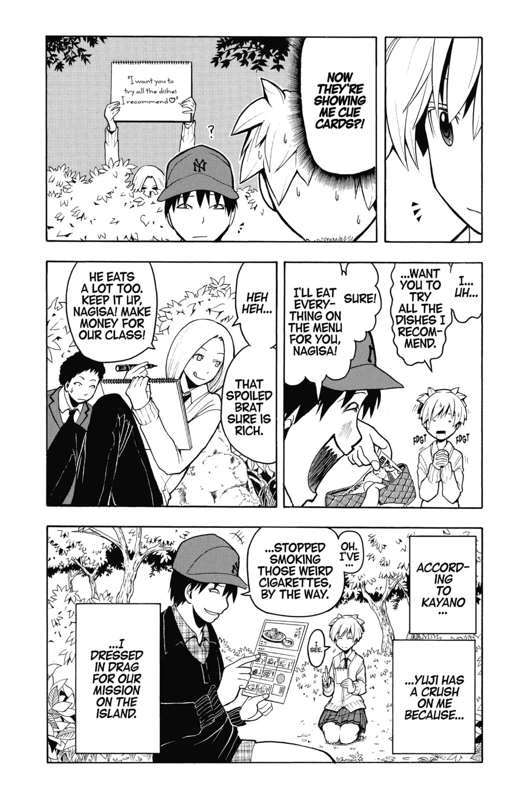 Assassination Classroom, chapter 117, page 2