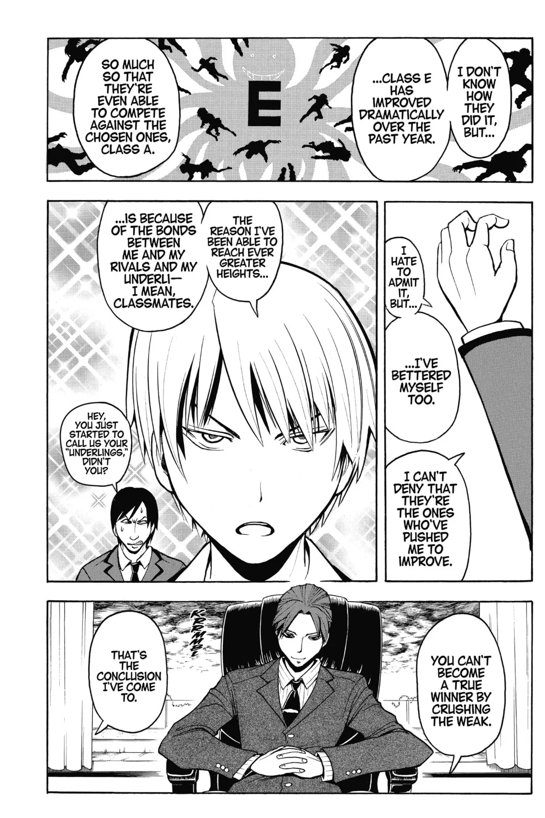 Assassination Classroom, chapter 118, page 14