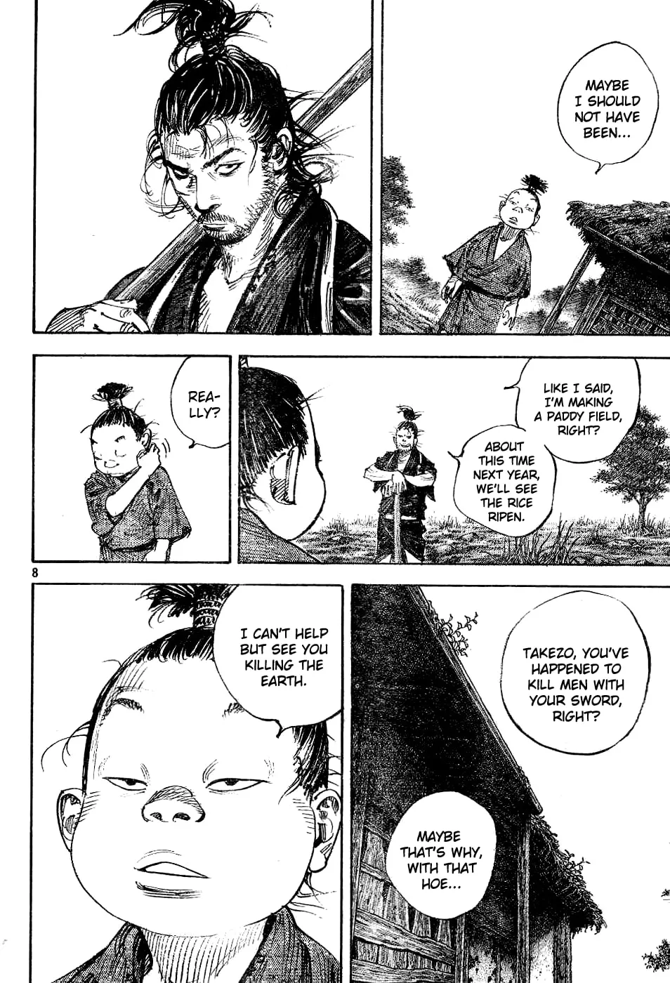 Vagabond Manga, chapter 306, page 8