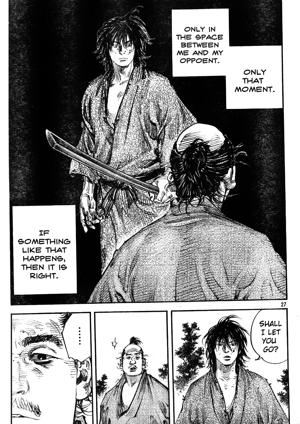 Vagabond Manga, chapter 307, page 27