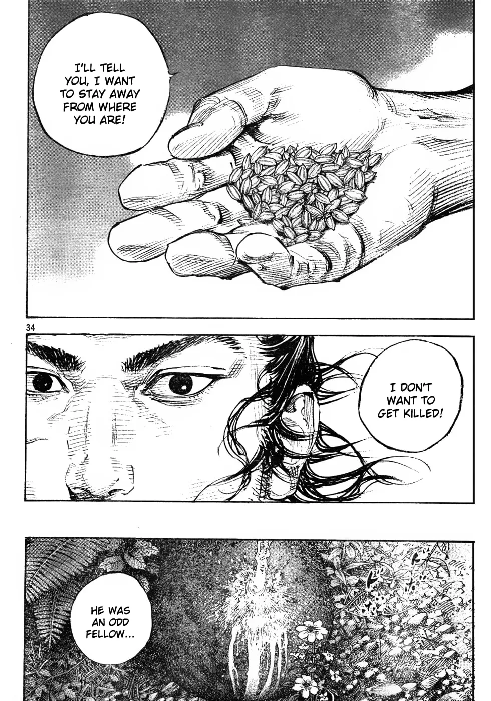 Vagabond Manga, chapter 307, page 34