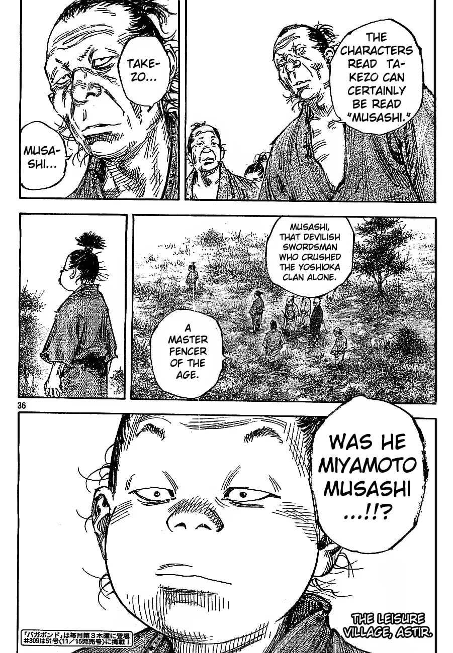 Vagabond Manga, chapter 308, page 35