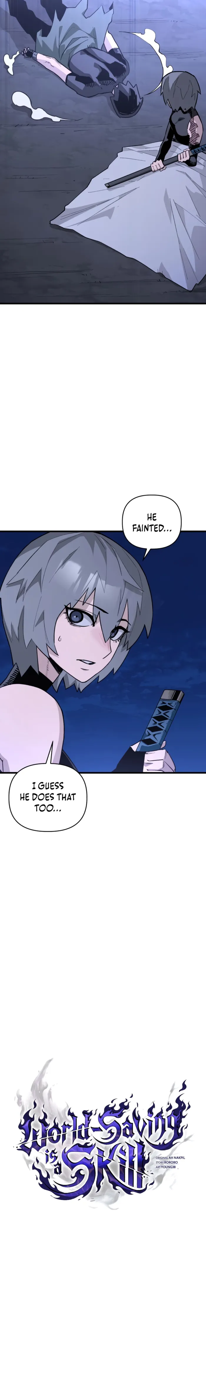 World-Saving is a Skill, chapter 17, page 8