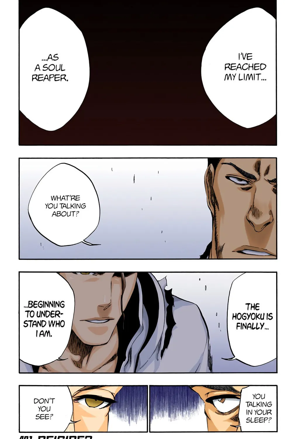 Bleach Colored Manga, chapter 401, page 1